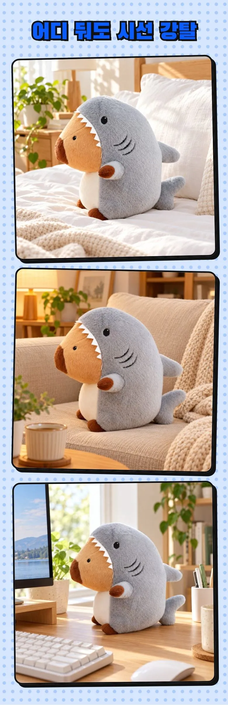 카피바라 먹은 부캉이 35cm 상세 7